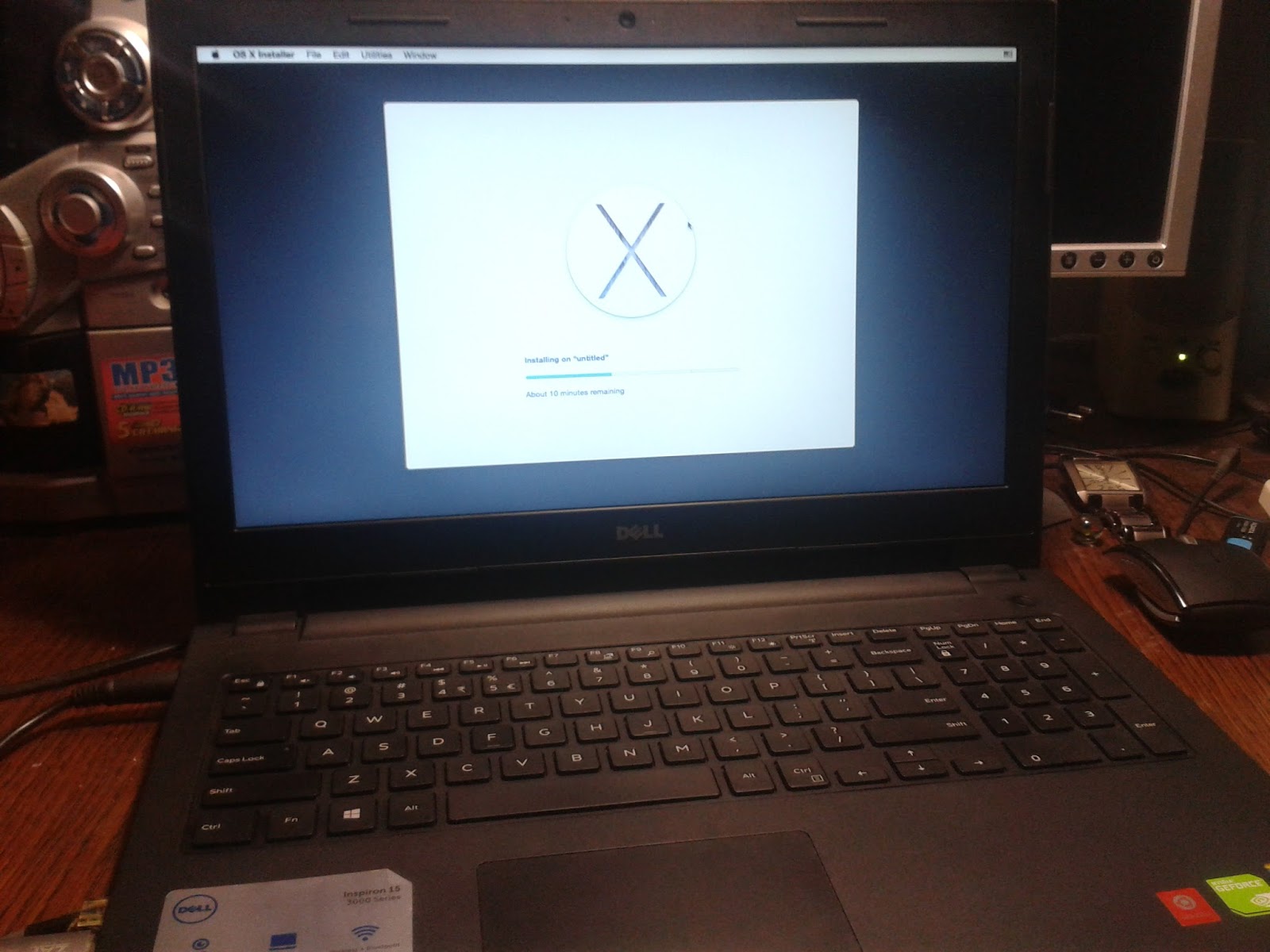how to install mac os x on dell xps l502x